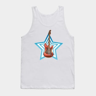 Rock and Roll Guitar Tank Top